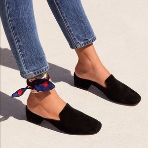 Free People Elton Block Heel Mules